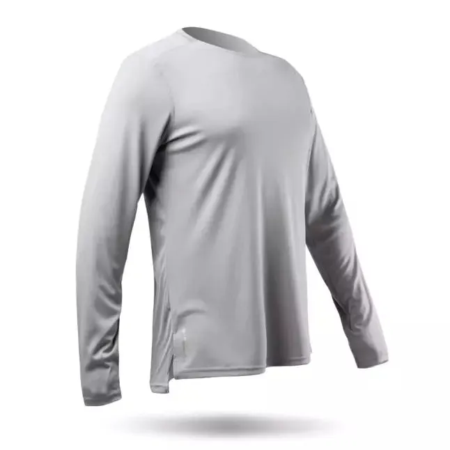 ZHIK Mens UVActive Long Sleeve Top - Grey